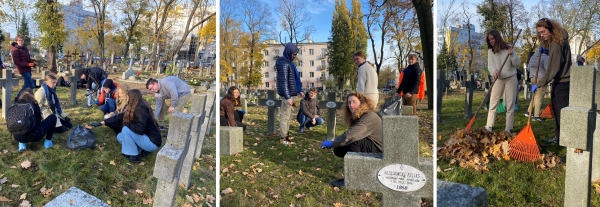 Dzień Niepodległości - cmentarz wojskowy
