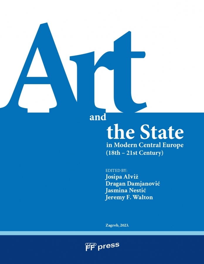 Okładka monografii "Art and the State in Modern Central Europe (18th-21st Century)" Zdjęcie ilustracyjne