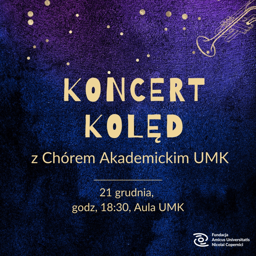 na grafice napis KONCERT KOLĘD