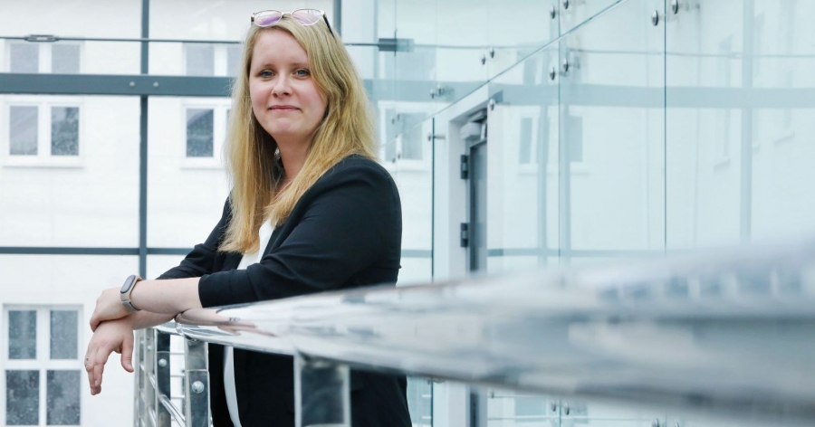 Prof. Karolina Mikulska-Rumińska, Department of Biophysics in the Institute of Physics, NCU photo:fot. Andrzej Romański Prof. Karolina Mikulska-Rumińska, Department of Biophysics in the Institute of Physics, NCU