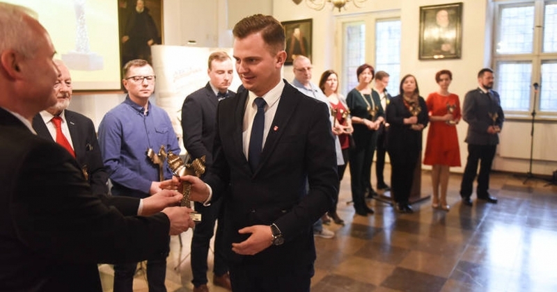 obrazek wiadomości: Mateusz Szafrański "Osobowością roku 2018" obrazek wiadomości: Mateusz Szafrański "Osobowością roku 2018"