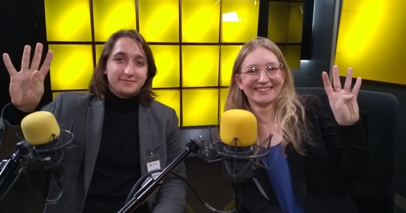 obrazek: Liliana Jęziorska i Stanisław Szleszkowski (współwykonawca projektu). obrazek: Liliana Jęziorska i Stanisław Szleszkowski (współwykonawca projektu).