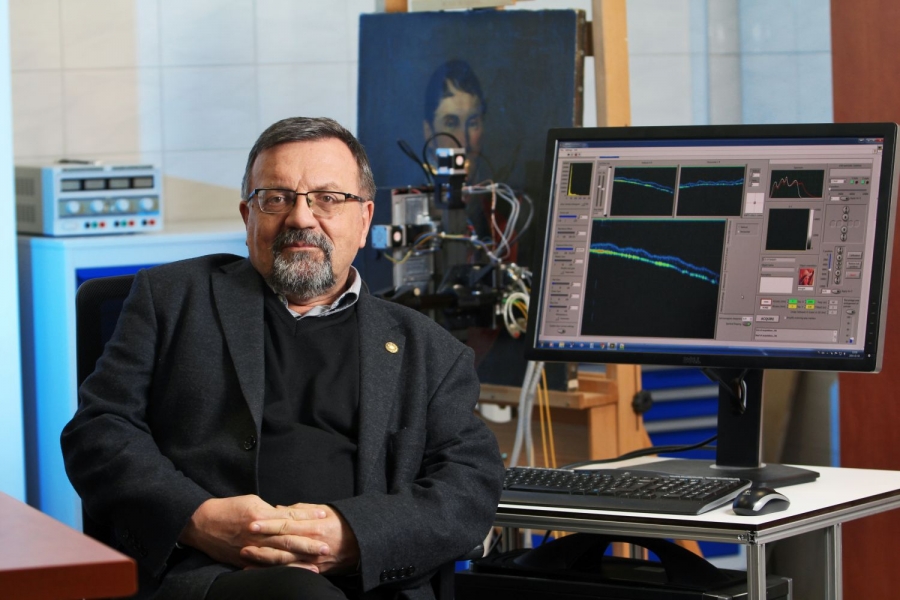 Prof. dr hab. Piotr Targowski fot.Andrzej Romański Prof. dr hab. Piotr Targowski