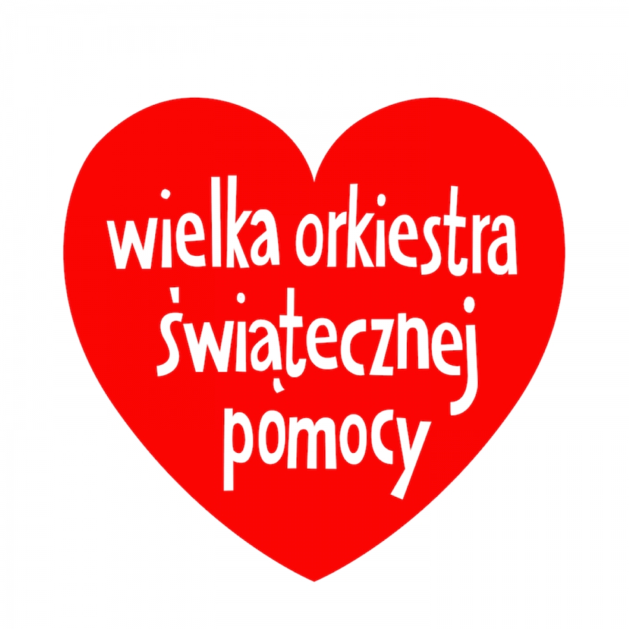 fot.https://www.wosp.org.pl/ Logo Wielkiej Orkiestry Świątecznej Pomocy