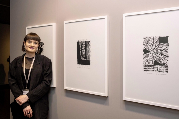 MARTYNA RZEPECKA W MUZEUM ROTHKO W ŁOTWIE Zdjęcie ilustracyjne