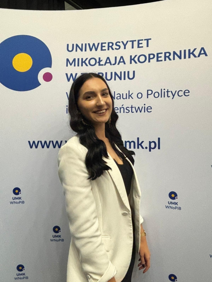Laureatka Grants4NCUStudents i laureatka VIII edycji konkursu „Mobilność dla doktorantów”