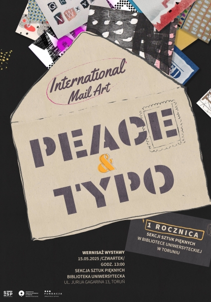 PEACE & TYPO W SEKCJI SZTUK PIĘKNYCH / 15.05.2025 Zdjęcie ilustracyjne