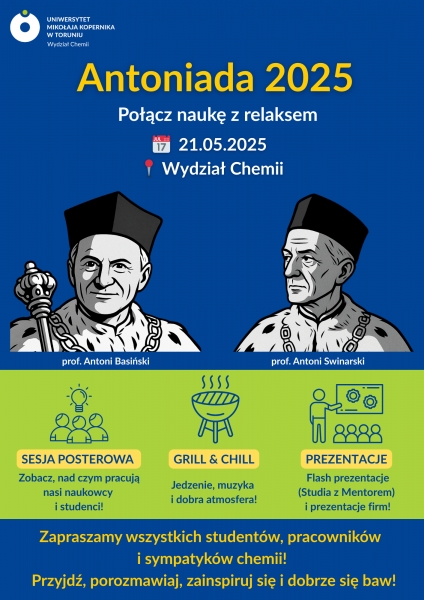 Antoniada 2025 – święto chemii, nauki i integracji! Zdjęcie ilustracyjne