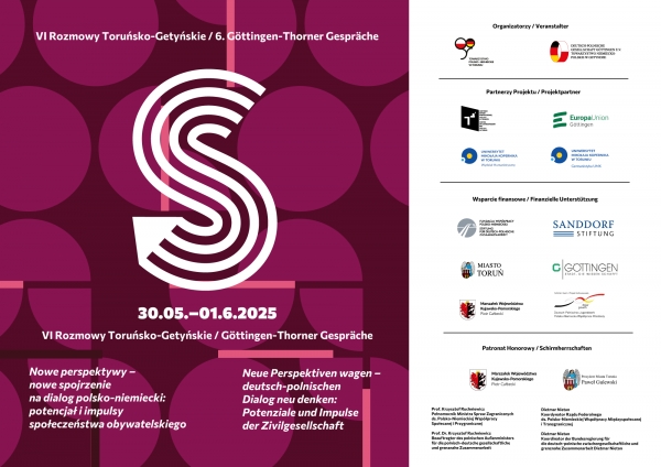 VI Rozmowy Toruńsko-Getyńskie / 6. Göttingen-Thorner Gespräche Zdjęcie ilustracyjne