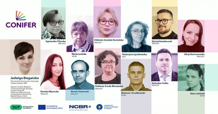 The main focus of the project will be on urban work photo:proj. sent Graphic made of pictures of people engaged in the project