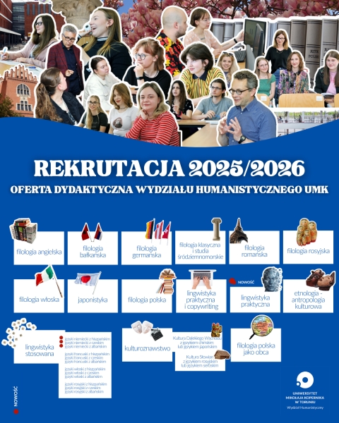 Studiuj z nami! Humanistyka to przyszłość! Zdjęcie ilustracyjne