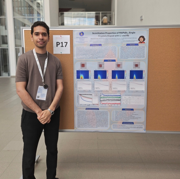Our PhD Student - Mohanad Eid wins award for the most interesting poster at the XVIII Rzeszów Conference of Young Physicists!