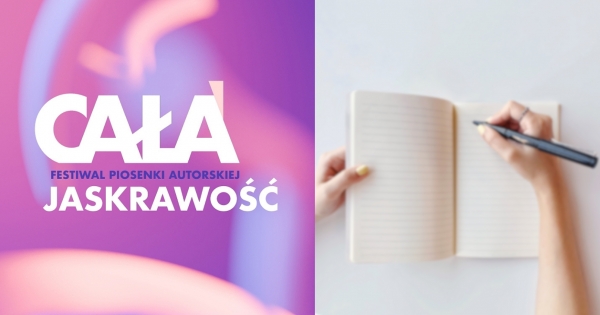 Weź udział w konkursie literackim i wygraj uczestnictwo w Warsztatach Twórczego Pisania CAŁA JASKRAWOŚĆ Zdjęcie ilustracyjne