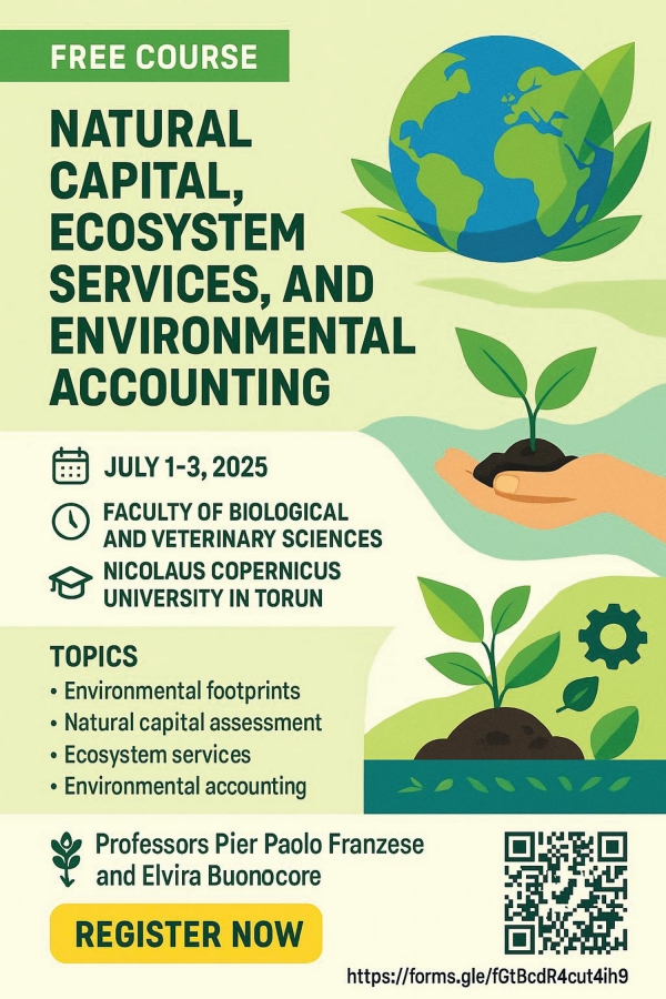 Natural Capital, Ecosystem Services, and Environmental Accounting photo:Nadesłane Zdjęcie ilustracyjne
