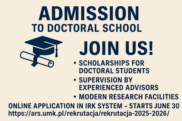 Recruitment for the 2025/2026 Academic Year
