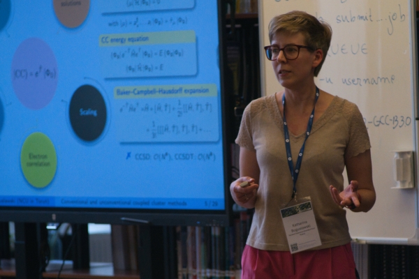 Prof. Ph.D. Katharina Boguslawski received the Dirac Medal awarded in 2022 in Oslo.