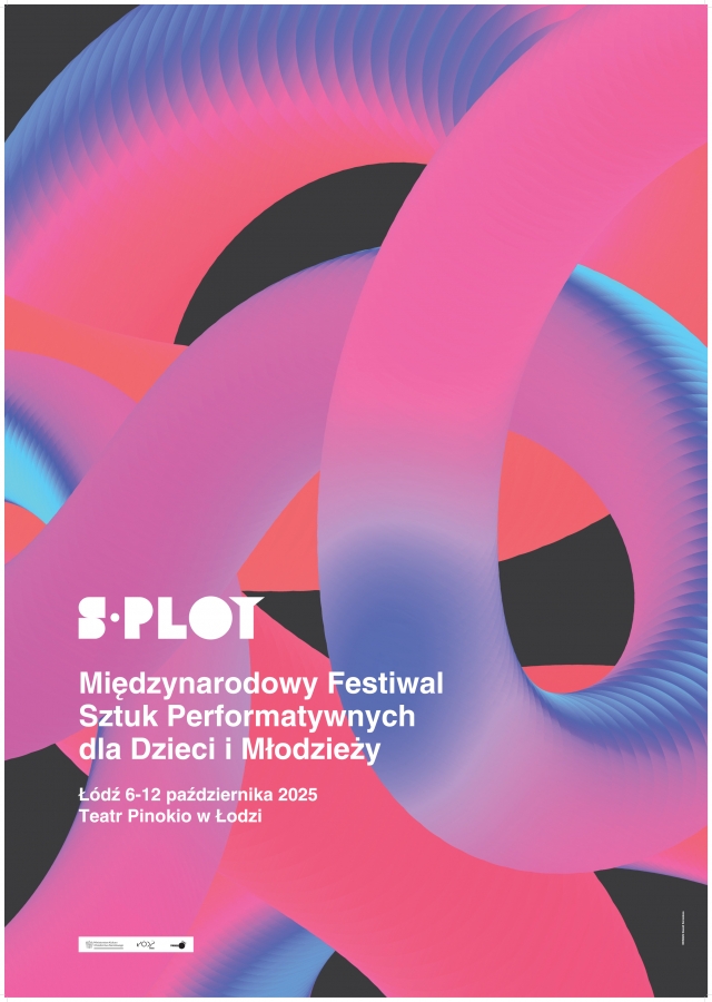 Plakat promujący konferencję: Teatr i sztuki performatywne dla dzieci i młodzieży