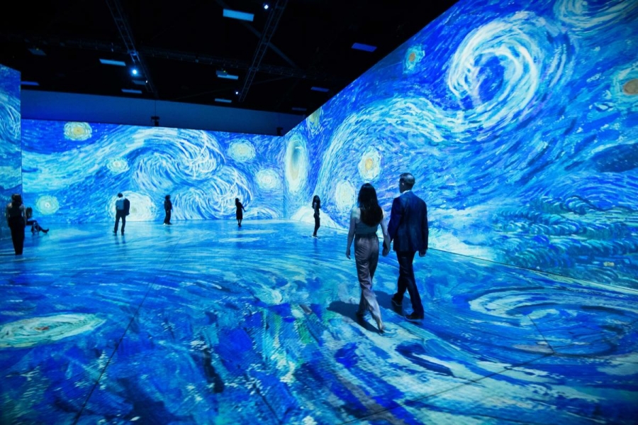 wystawa „Van Gogh & Friends” fot.vangoghfriends.pl na zdjęciu obraz Vincenta van Gogha