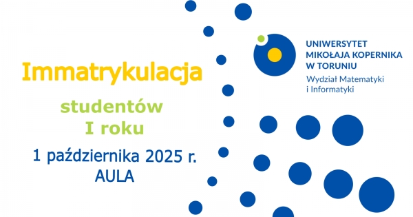 Immatrykulacja studentów I roku Zdjęcie ilustracyjne