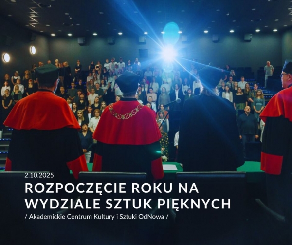 ROZPOCZĘCIE ROKU AKADEMICKIEGO 2025/2026 Zdjęcie ilustracyjne