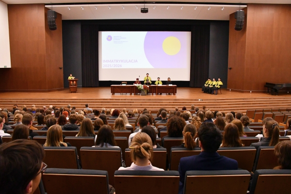 UROCZYSTA IMMATRYKULACJA STUDENTÓW 2025/2026 Zdjęcie ilustracyjne
