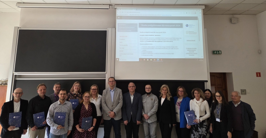 Uroczystość zakończenia Studiów doskonalących. fot.J. Przybysz Uroczystość zakończenia Studiów doskonalących.