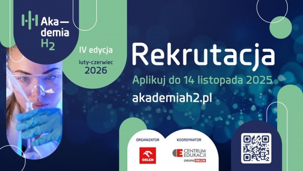 Rekrutacja do programu <br>Akademia H2 Zdjęcie ilustracyjne