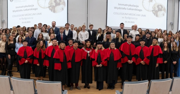 Immatrykulacja na Wydziale Lekarskim Zdjęcie ilustracyjne