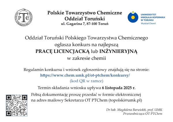 Konkurs na najlepszą pracę licencjacką i inżynierską  Zdjęcie ilustracyjne