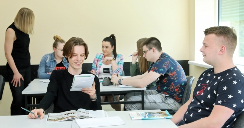 photo of students during classes