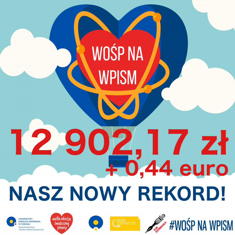 Oficjalna kwota zbiórki WOŚP na WPiSM zdjęcie