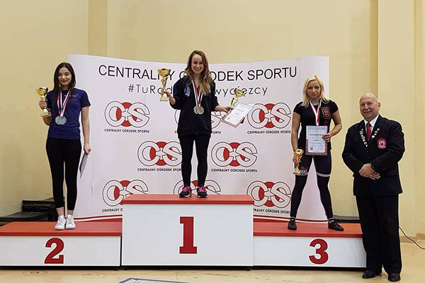 Alicja Mułyk stanęła na najwyższym stopniu podium w rywalizacji juniorek do lat 23 [fot. Nadesłane]