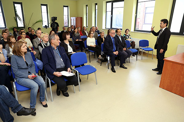Prof. Yoshida w ICNT [fot. Andrzej Romański]