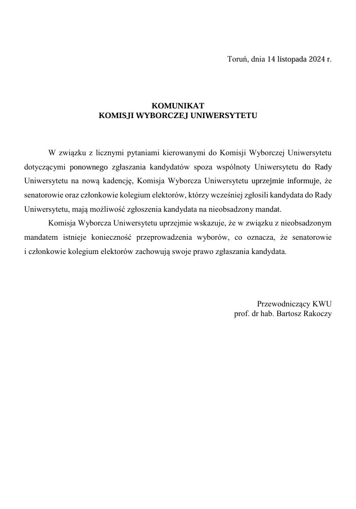 Komunikat