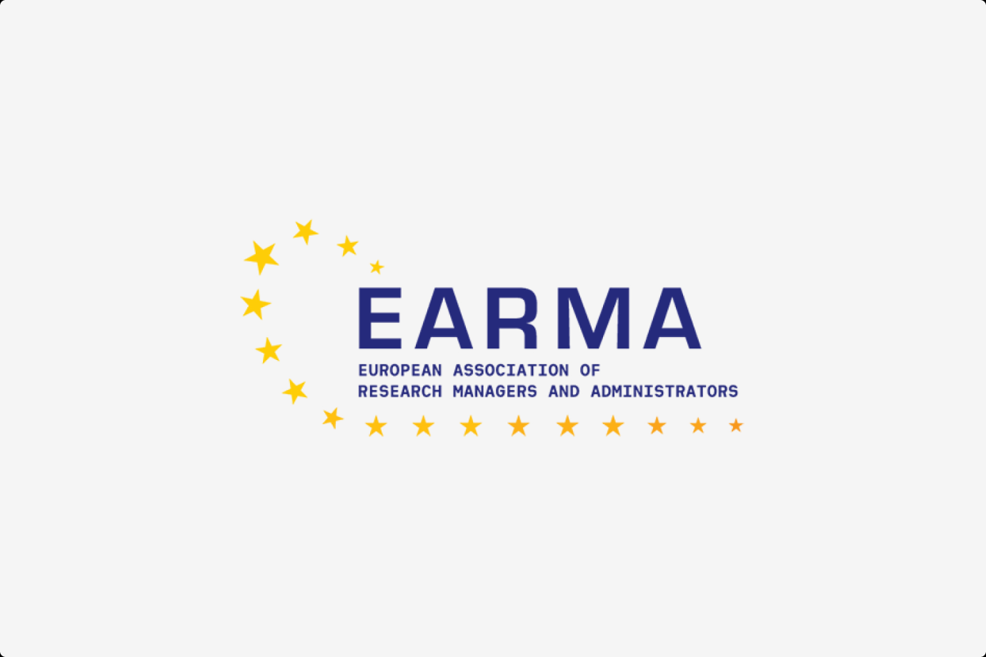 Logo European Association of Research Managers and Administrators.