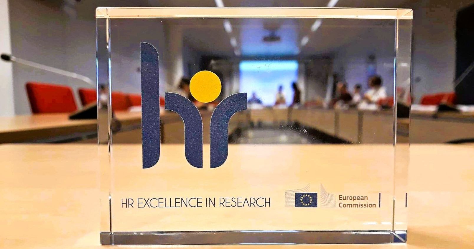 Statuetka HR Excellence in Research