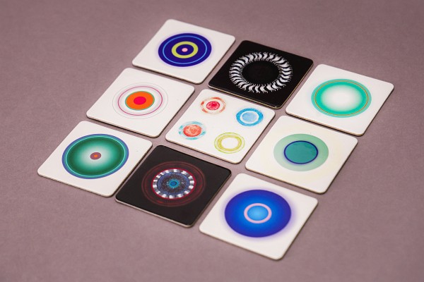 Magnes z elementem mozaiki Knappa 6&nbsp;x&nbsp;6&nbsp;cm