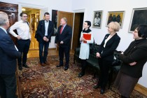 Spotkanie władz z przedstawicielami Grupy Boryszew w Collegium Maximum (21.01.2017) [fot. Andrzej Romański]