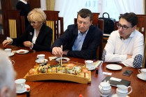 Spotkanie władz z przedstawicielami Grupy Boryszew w Collegium Maximum (21.01.2017) [fot. Andrzej Romański]