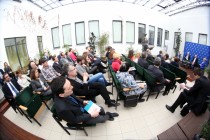 Spotkanie z wicepremierem Gowinem nt spółek spin-off UMK (13.03.2017, Interdycyplinarne Centrum Nowoczesnych Technologii)) [fot. Andrzej Romański]