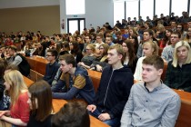Dzień liczby Pi na Wydziale Matematyki i Informatyki UMK (15.03.2017) [fot. Andrzej Romański]