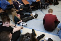 Dzień liczby Pi na Wydziale Matematyki i Informatyki UMK (15.03.2017) [fot. Andrzej Romański]