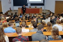 Dzień liczby Pi na Wydziale Matematyki i Informatyki UMK (15.03.2017) [fot. Andrzej Romański]