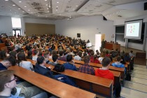 Dzień liczby Pi na Wydziale Matematyki i Informatyki UMK (15.03.2017) [fot. Andrzej Romański]