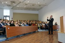 Dzień liczby Pi na Wydziale Matematyki i Informatyki UMK (15.03.2017) [fot. Andrzej Romański]