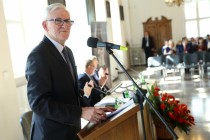 Jubileusz 45-lecia prof. Grzegorza Goździewicza (18.05.2017, Ratusz Staromiejski) [fot. Andrzej Romański]