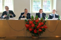Jubileusz 45-lecia prof. Grzegorza Goździewicza (18.05.2017, Ratusz Staromiejski) [fot. Andrzej Romański]