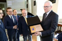 Jubileusz 45-lecia prof. Grzegorza Goździewicza (18.05.2017, Ratusz Staromiejski) [fot. Andrzej Romański]