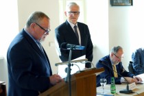 Jubileusz 45-lecia prof. Grzegorza Goździewicza (18.05.2017, Ratusz Staromiejski) [fot. Andrzej Romański]