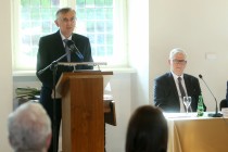 Jubileusz 45-lecia prof. Grzegorza Goździewicza (18.05.2017, Ratusz Staromiejski) [fot. Andrzej Romański]